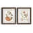 Papier, cadre noyer