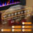 Recessed & Wall Mounted Electric Fireplace With Remote Control & Adjustable Flame-37013700