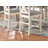 Modern Contemporary Dining Room Furniture Chairs Set Of 2 Counter Height Chairs Wooden High Chair X Back Design Cushion Seat-821250629-821250631
