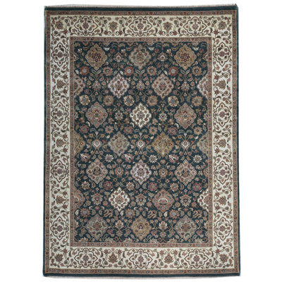 Modn Mughal One-of-a-Kind 9'1" X 12'3" Wool Area Rug in