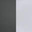 Tabouret de bar rembourré gris et chrome-170104448-170104461