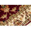 Hand-Knotted High-Quality Red and Ivory Area Rug