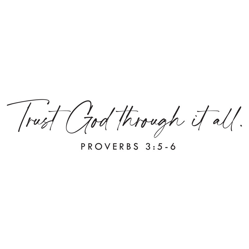 Mug Trust God Through It All 18Oz