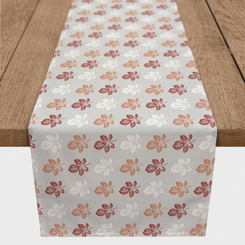 Chemin de table Stamp Leaf, L 72 po x l 16 po