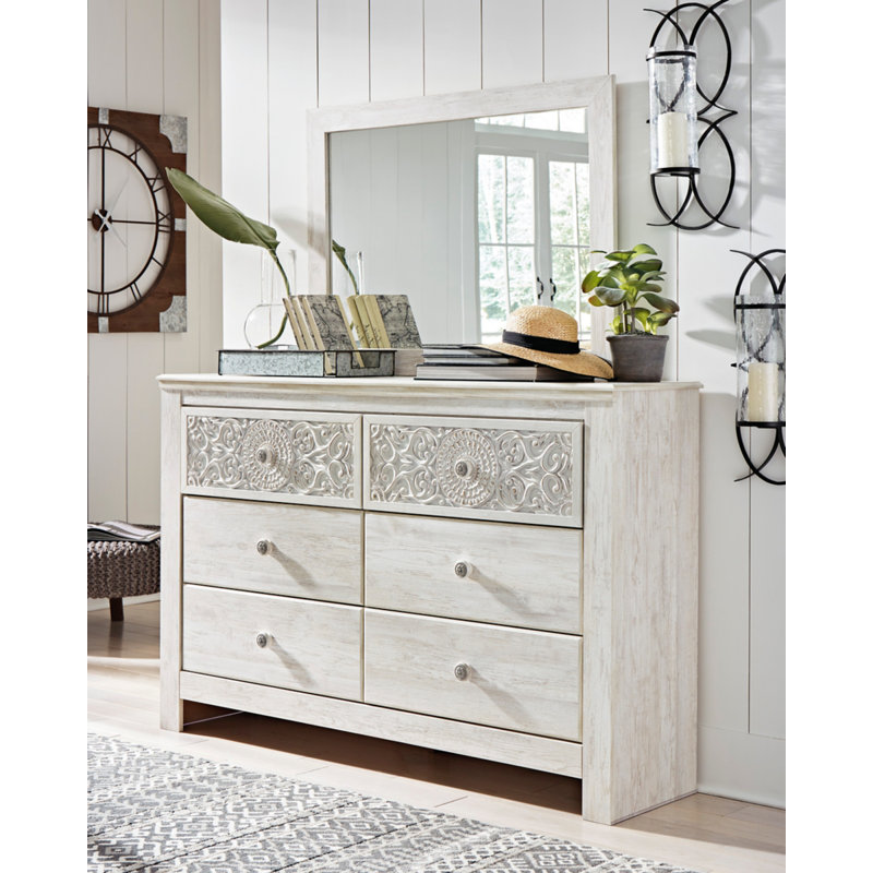 Paxberry Dresser and Mirror
