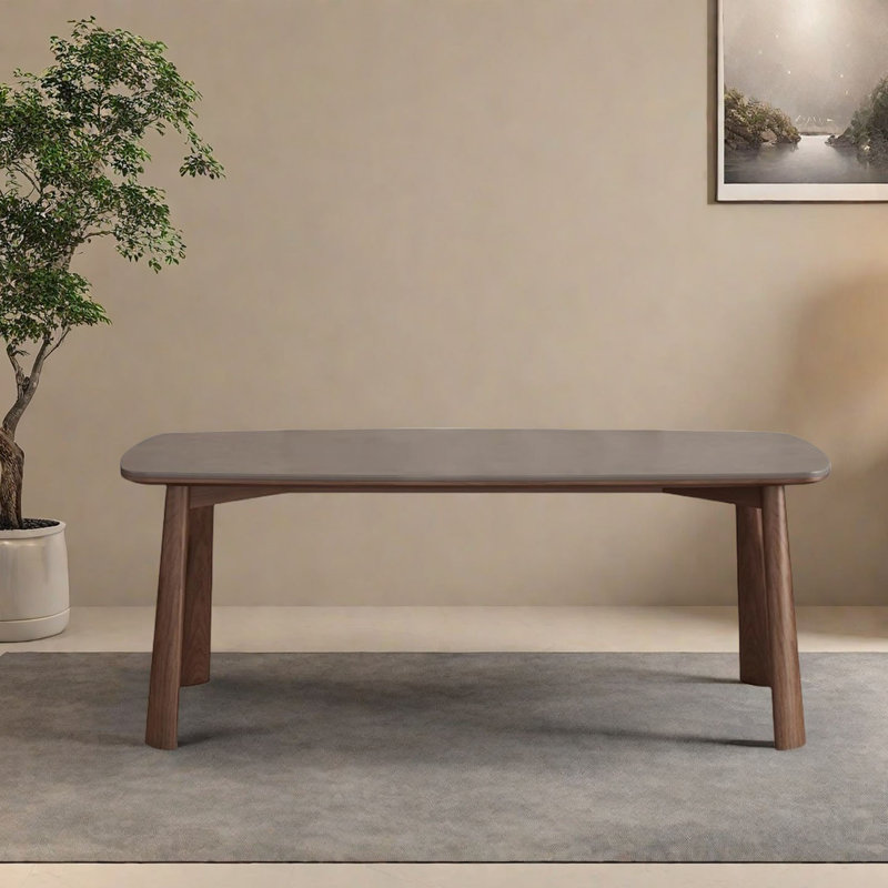 Table de salle à manger Modern, H 29,5 po x L 31,5 po x l 70,9 po