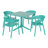 4-Person Outdoor Square Dining Set-1017015230
