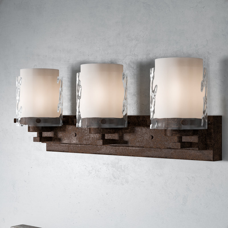 Éclairage pour meuble-lavabo 3 lumières Aahaan