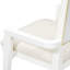 Palm Gate Arm Chair - Cloud White