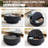 Mid Century Modern Round Lift Top Coffee Table With Storage-1623589640