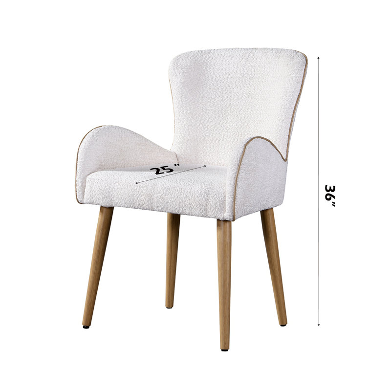 Ensemble de 2 chaises d'appoint Qwin Boucle