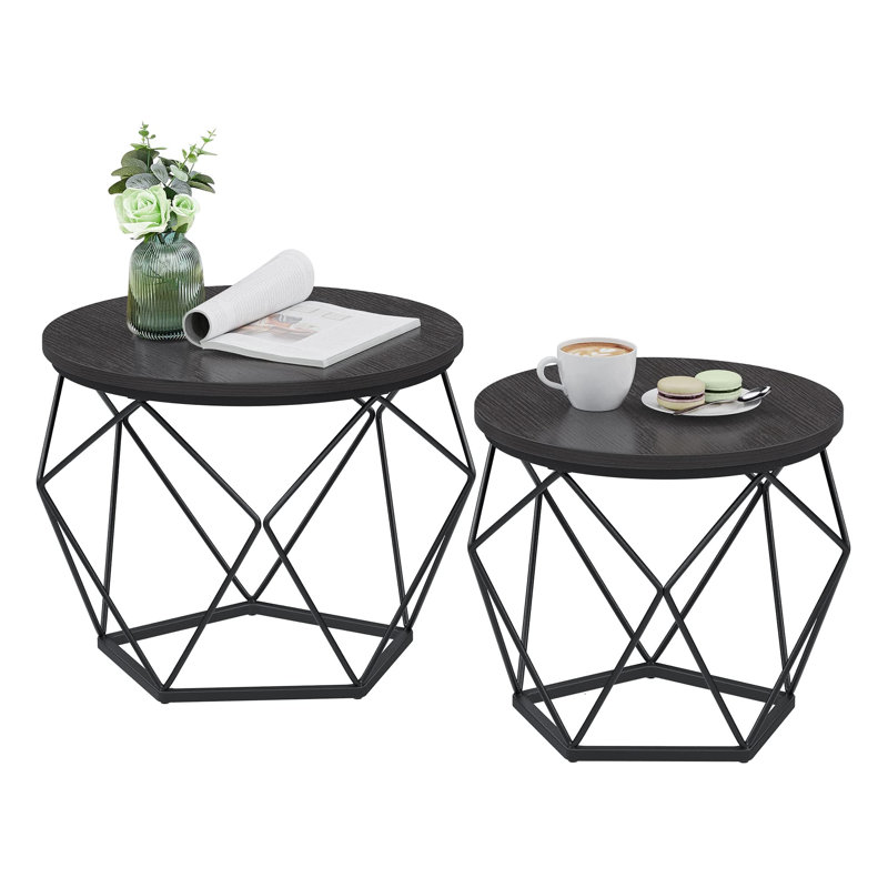 Paddy Frame Coffee Table, Ink black, Ink black