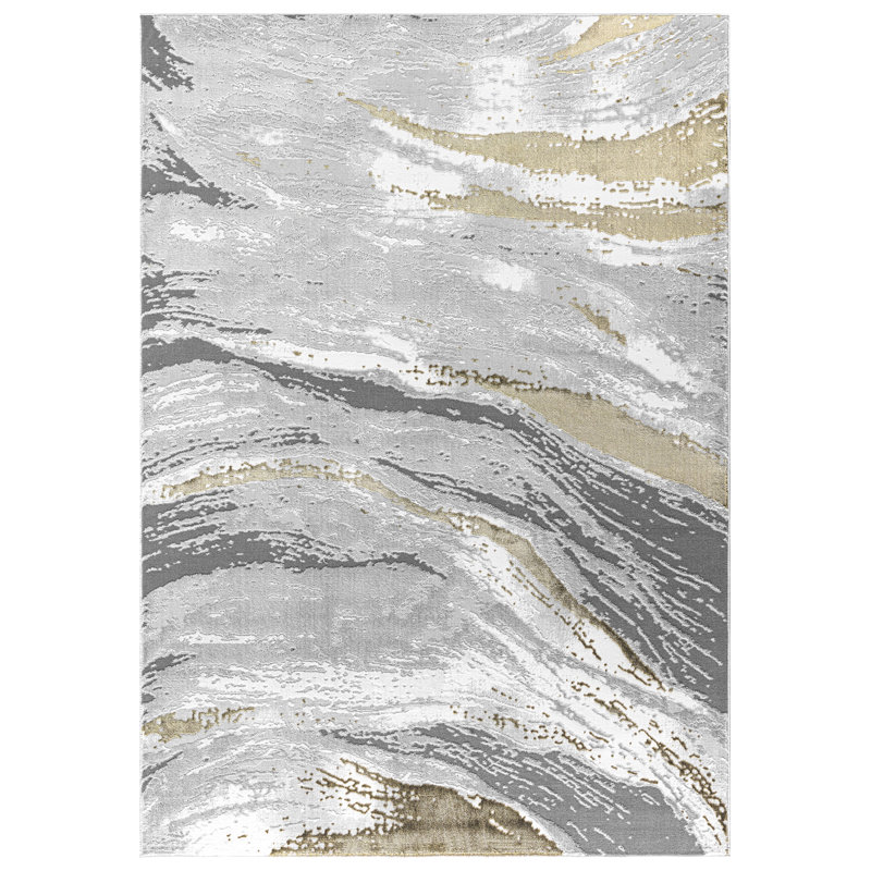 Marble Patter Rug Beuatiful Design Carpet Runner F Floral Indoor / Outdoor Area Rug, Rectangle 120 x 170 cm
