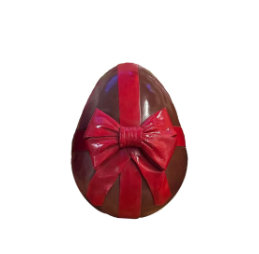 Ribbon Chocolate Easter Egg Over Sized Statue