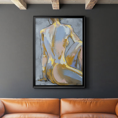 Gray Maiden II, reproduction d'art encadrée
