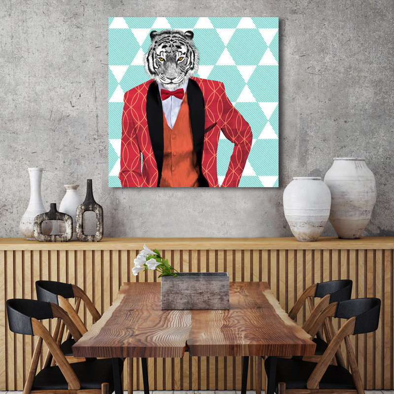 1SP6386 Wild Dandy - Wrapped Canvas Print, 70cm H x 70cm W x 4cm D
