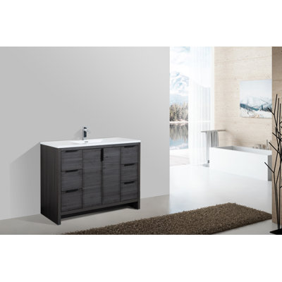 Meuble-lavabo simple 48 po Evana