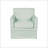 Accent Armchair Mint Green