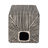 Modern Stoneware Vase with Bold Vertical Line Design and Contemporary Geometric Form for Decorative Display and Accents in Minimalist or Artistic Interior Settings-841408343
