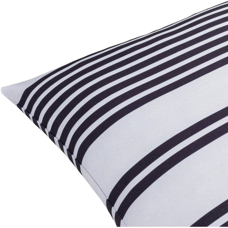 Housse de coussin décoratif Classic Stripe, Inférieur, H 18 po x l 18 po