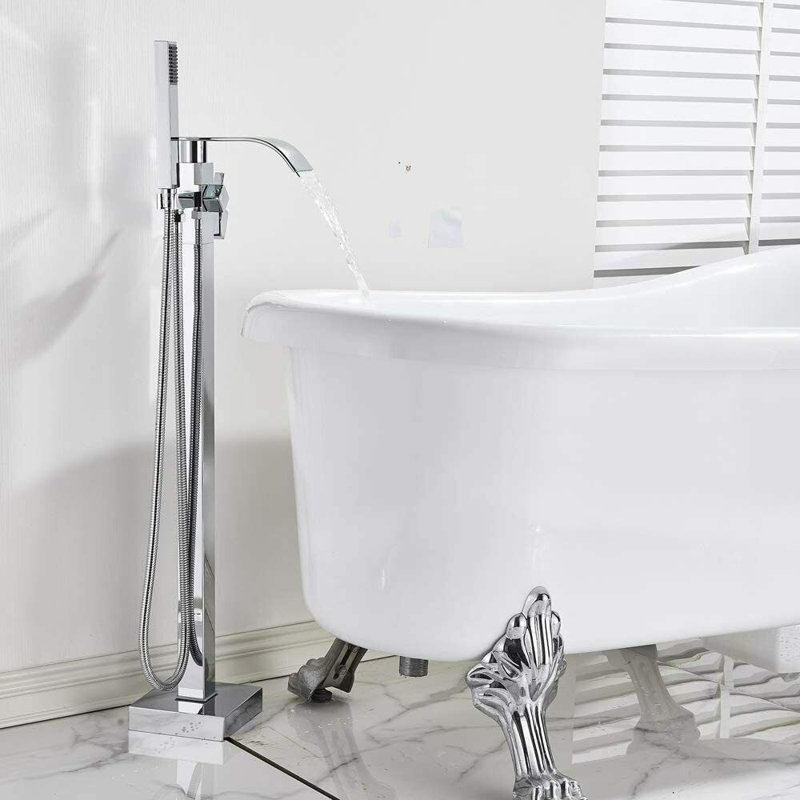 Mustecaplioglu Floor Waterfall Faucet Bath Filler