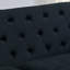 3-Seater + 3-Seater Combination Sofa.Velvet Black-91353505