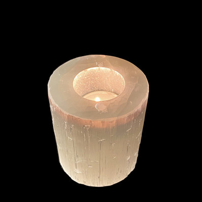 Porte-bougie Selenite