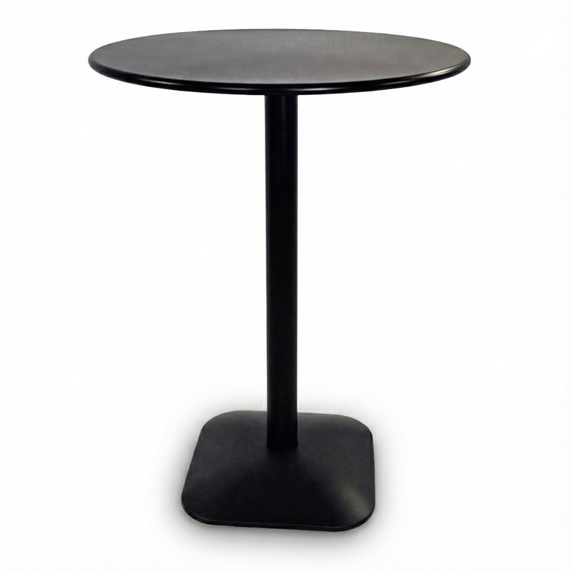 Round 4 - Person Standing Height Table, 104cm H x 80cm W x 80cm D