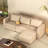 Dulvert 90" W 4 Piece Upholstered Modular Sectional Ottoman Sofa With Storage