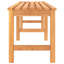 Banc de jardin en teck