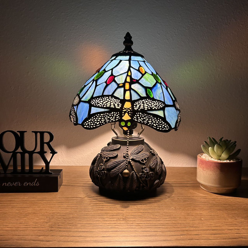 Mini lampe de table Tiffany Standwood Tiffany