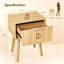 40 cm W Bedside Table