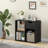 3-Cube Bookcase 2-Tier Wooden Storage Shelf W/ Drawer