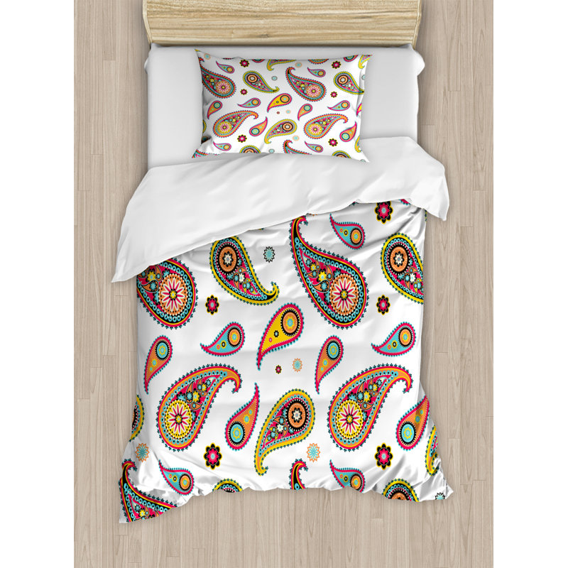Traditional Paisley Duvet Cover