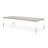Penthouse Extendable Rectangular Dining Table - Ash Gray