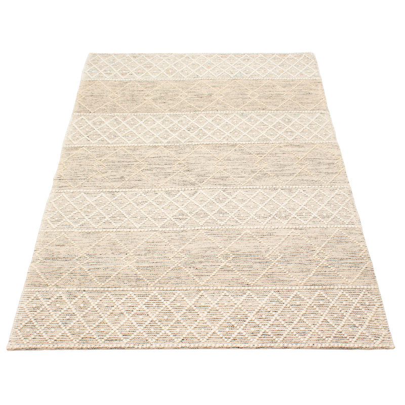 Tapis rectangulaire en laine New Age Demangle 4 pi 11 po x 8 pi Demareon