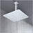 High Pressure Rain Shower Head, Ultra-Thin Showerhead 304 Stainless Steel Waterfall Shower with Self-Clean Nozzles, Full Body Covering-124802035
