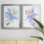 «Columbine Bloom I», ensemble de 2 peintures sur toile encadrées-1508730242-1508730245