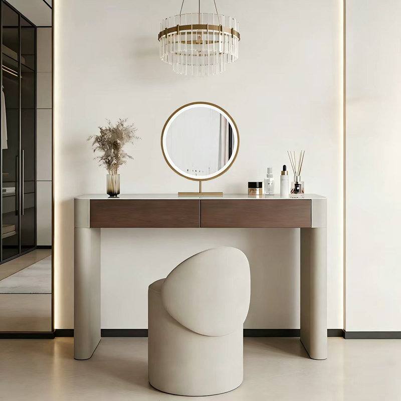 Coiffeuse en bois massif 47,24 po
