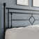 Ajayceon Metal Platform Bed Frame With Vintage-Style Headboard And Footboard