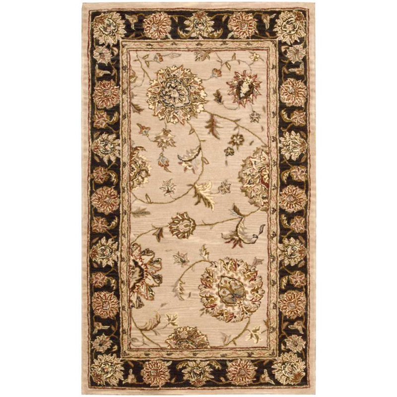Deguzman Wool Oriental Indoor Rug, Rectangle 2' x 3'