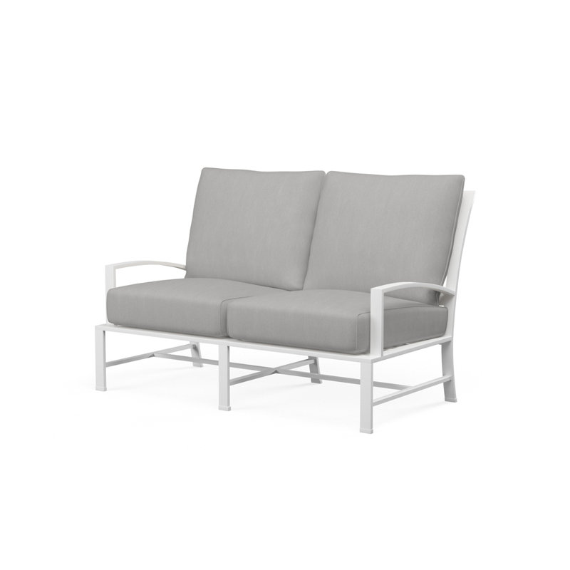 Causeuse Bristol avec coussins Bristol, Toile granite Sunbrella®