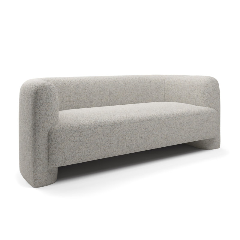 Barry Sofa, Cream Polyester