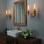 Applique murale industrielle rustique avec abat-jour en verre transparent Phansthy-326062195-326062205-326062206