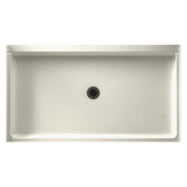 34'' W 60'' D Rectangular Single Shower Base