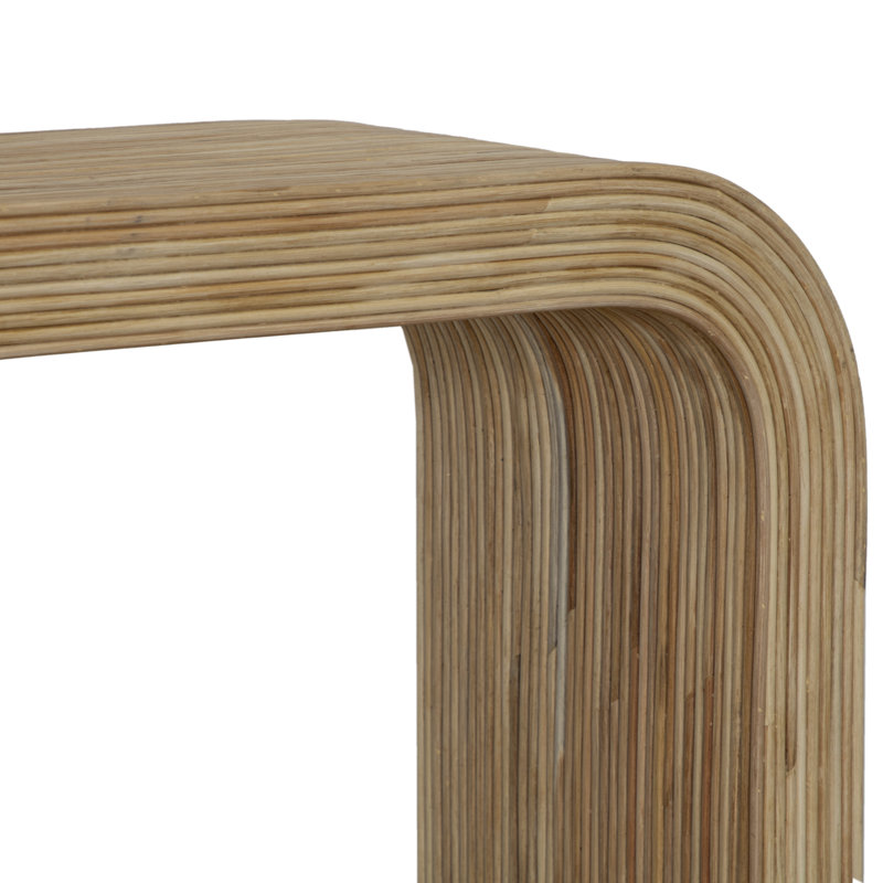 Bahia 60'' W Console Table, Brown/Natural