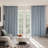 Celia Room Darkening Curtain Pair (Set of 2) - French blue-109617047