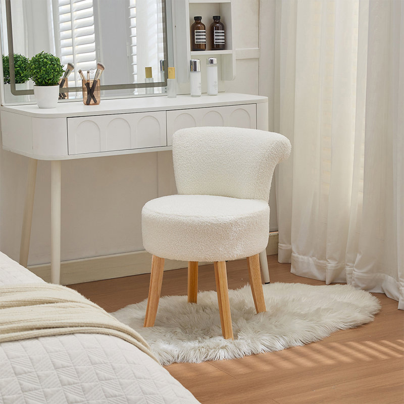 Solid Wood Accent Stool