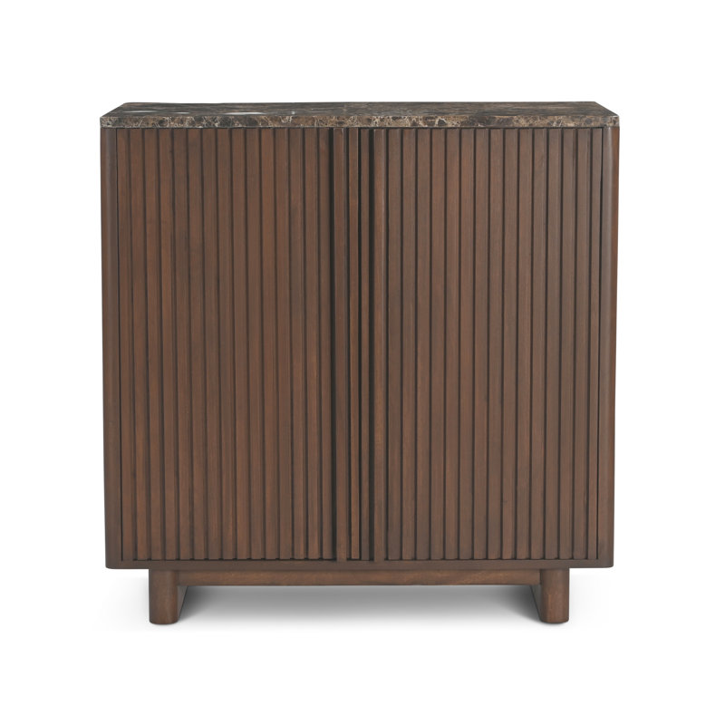 Caden Nightstand Walnut, Emperado