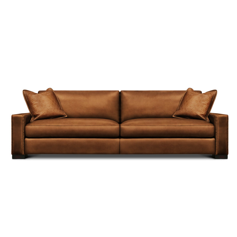 Urban Cowboy Sofa, Saddle (Maestro Artisano), Espresso